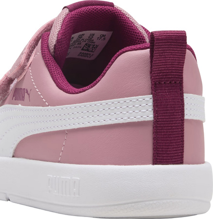 Buty dziecięce Puma Courtflex V3 V PS różowe 397642 15