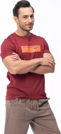 Męska koszulka z krótkim rękawem Hi-tec HAMILONI rozmiar L