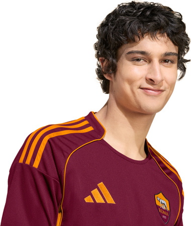 Koszulka męska adidas AS Roma 25/26 Home bordowa JP4184