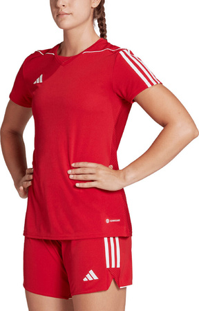 Koszulka damska adidas Tiro 23 League Jersey czerwona HT6549