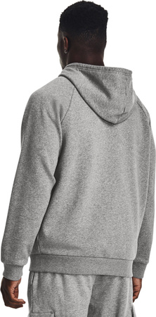 Bluza męska Under Armour Rival Fleece FZ Hoodie szara 1379767 025