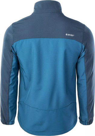 Męski kurtka przejściowa softshell Hi-tec Torel niebiesko-granatowa rozmiar XXL