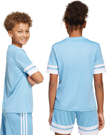 Koszulka dla dzieci adidas Squadra 25 błękitna JJ0050