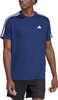 Koszulka męska adidas Train Essentials 3-Stripes Training Tee granatowa IB8152