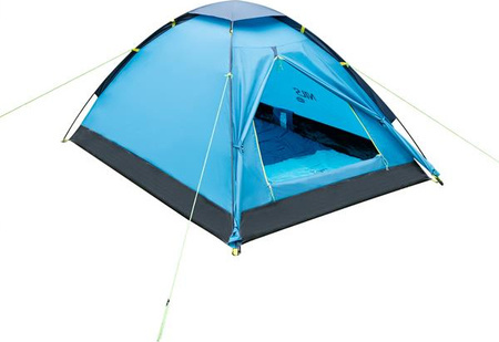 Namiot kempingowy turystyczny nightfall Nils camp nc6033 2 osobowy niebieski 265x150x105cm