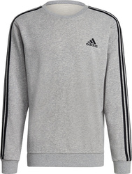 Bluza męska adidas Essentials Sweatshirt szara GK9101