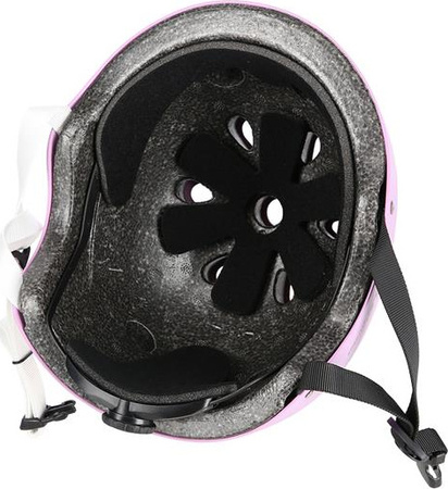 Kask rowerowy, rolki, deskorolkę Nils Extreme MTW001 fioletowy rozmiar XS 48-52 cm