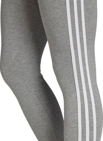 Legginsy damskie adidas Essentials 3 Stripes Tight jasnoszare FQ4123