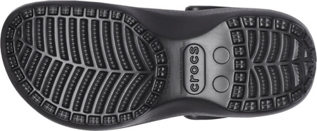 Chodaki sandały klapki damskie Crocs Classic Platform czarne 206750 001