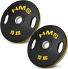 Talerz olimpijski ogumowany 2 x 15 kg HMS TOG15 2 x 15 kg