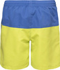 Spodenki szorty kąpielówki dziecięce Aquawave Drakon Jr granatowo-limonkowe rozmiar 158
