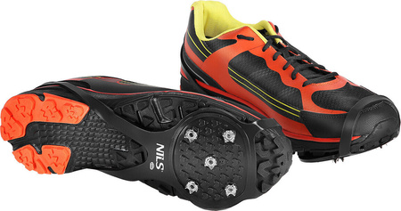 Raczki na buty nakładki antypoślizgowe Nils camp nc1709 czarne rozmiar S