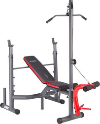 Ławka do ćwiczeń regulowana z wyciągiem HMS