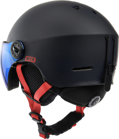 Kask narciarski Meteor Falven M 55-58 cm granatowy 24975