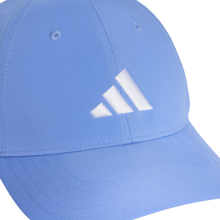 Czapka z daszkiem adidas New Logo Embroidered Baseball niebieska JW6039
