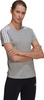 Koszulka damska adidas Essentials Slim T-shirt szara GL0785