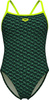 Damski Strój Kąpielowy Women's Arena Monogram Swimsuit Challeng  dress blues rozmiar 26