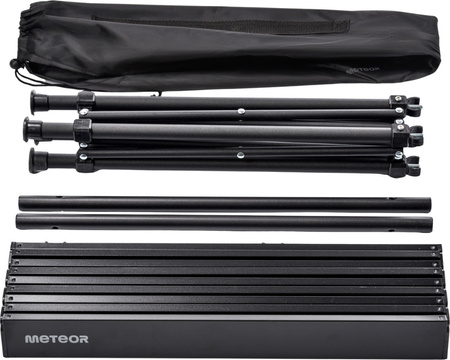 Stół składany Meteor Bankada czarny 16933