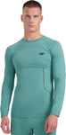 Koszulka termoaktywna męska M233 morska zieleń 4FWAW25USEAM233 46S