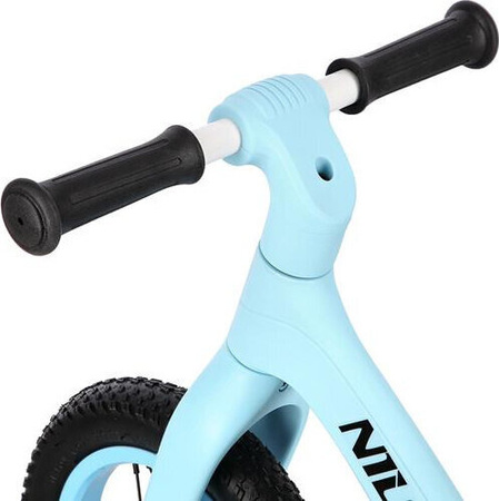 Rowerek biegowy dziecięcy Nils Fun RB100 lekki niebieski