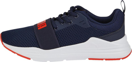 Buty dziecięce Puma Wired Run Jr granatowe 374214 21