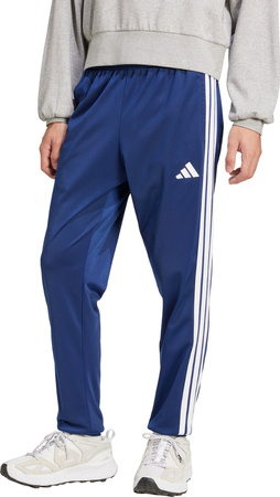 Spodnie męskie adidas 3-Stripes Tricot Regular Tapered granatowe JI8812