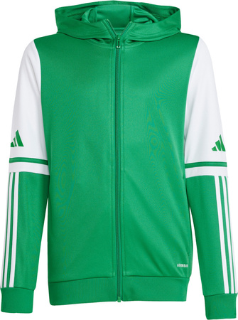 Bluza dla dzieci adidas Squadra 25 Hoody zielono-biała JP3163