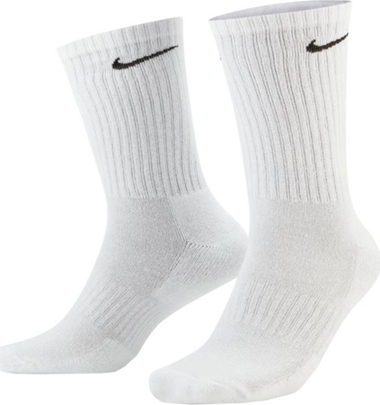 Skarpety Nike Everyday Cushioned Crew 3 pary białe, szare, czarne SX7664 964