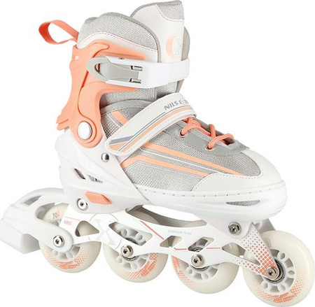 Łyżworolki z wymienną płozą hokejową 2w1 łyżwy rolki Nils Extreme NH18190 rozmiar 39-43