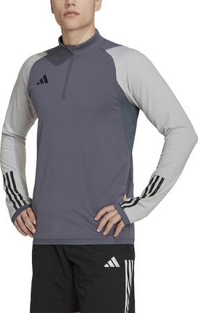 Bluza męska adidas Tiro 23 Competition Training Top szara HU1316