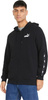 Bluza męska Puma ESS  Tape Full-Zip Hoodie TR czarna 848768 01