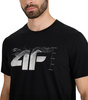 Koszulka męska 4F M2359 czarna 4FWAW25TTSHM2359 20S