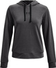 Bluza damska Under Armour Rival Terry Hoodie grafitowa 1369855 010