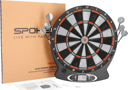Tarcza do darta elektroniczna Narvi Lite Spokey 942239