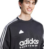Bluza męska adidas House of Tiro Fleece czarno-biała IW0172