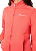 Dres damski Champion Full Zip Suit pomarańczowo-granatowy 118289 RS073
