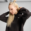 Bluza damska z kapturem kangurka Puma ESS Comfort Hoodie FL czarna 682384 01