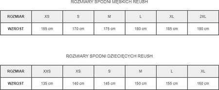 Spodnie bramkarskie dla dzieci Reusch GK Training Pants Junior czarne 5226200 7702