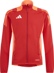 Bluza dla dzieci adidas Tiro 24 Competition Training czerwono-pomarańczowa IR5500