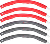 Hula-Hop z masażem HMS HHP002 1.2 kg czerwono-szary 100 cm