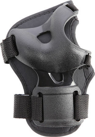 Zestaw ochraniaczy kolana łokcie nadgarstki na rolki, hulajnogę, deskorolkę Nils Extreme H110 rozmiar M czarne