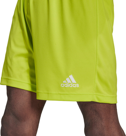Spodenki treningowe krótkie męskie adidas Entrada 22 limonkowe HC5061