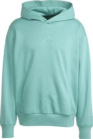 Bluza męska adidas ALL SZN Fleece turkusowa JW0156