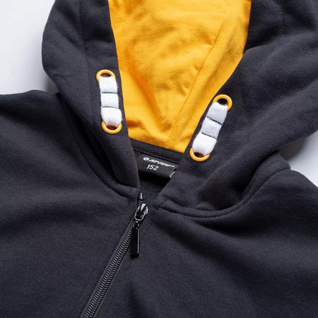 Dziecięca bluza casualowa rozpinana z kapturem Hi-tec Barit Jrb rozmiar 164