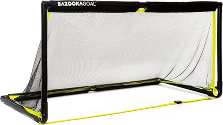 Bramka do piłki nożnej Bazooka Goal 180x90 cm czarna 03265