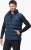 Męska kamizelka bezrękawnik puchowy pikowany Hi-Tec Sanis granatowy rozmiar XXXL