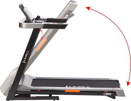 Bieżnia elektryczna z bluetooth składana HMS BE5873