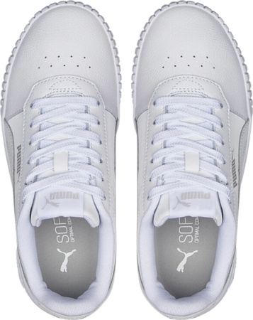 Buty dziecięce Puma Carina 2.0 Jr białe 386185 02