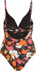 Damski strój kąpielowy jednoczęściowy O'neill SUNSET SWIMSUIT black bluemchen rozmiar 36