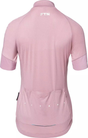 Damska koszulka rowerowa kolarska z krótkim rękawem Fitanu Strada W Polartec rozmiar L